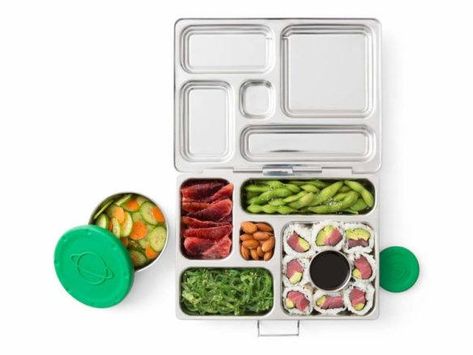 Metal Bento Box Stainless Steel, Apartment Storage Solutions, Best Meal Prep Containers, Produce Containers, Stainless Steel Bento Box, Planet Box, Best Meal Prep, Stainless Steel Lunch Box, Food Storage Container Set