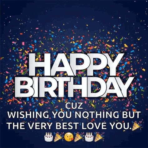 Happy Birthday Cuz Carolyn GIF - Happy Birthday Cuz Carolyn - Discover & Share GIFs Happy Birthday Aunt From Niece, Cousin Birthday Quotes, Birthday Cousin, Happy Birthday Aunt, Happy Birthday Cousin, Happy Birthday Wishes Pics, Sister In Law Birthday, Birthday Wishes Pics, Cousin Birthday