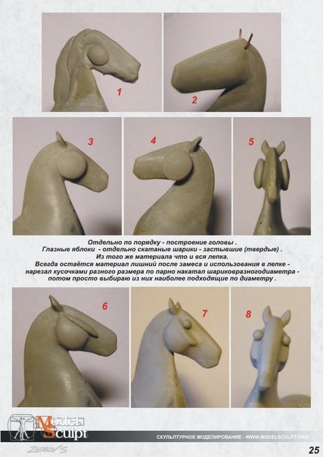 Horse Sculpture Clay, Sculpting Tutorials, Pottery Animals, Sculpture Art Clay, Sculptures Céramiques, Polymer Clay Sculptures, Keramik Design, Horse Sculpture, Poses References