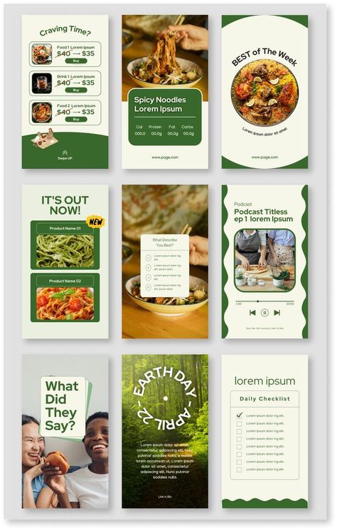 Create an aesthetically pleasing Instagram feed for your food and beverage business with this customizable Canva #Healthy_Food_Content_Ideas #Food_Instagram_Feed_Layout #Restaurant_Social_Media_Design #Create_Canva_Templates Catering Instagram Feed, Beverage Aesthetic, Aesthetic Instagram Template, Instagram Design Layout, Restaurant Social Media, Trendy Food, Social Media Branding Design, 광고 디자인, Food Instagram