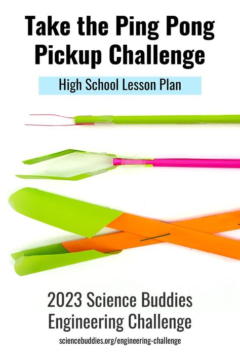 Examples of three Ping Pong Pickup tools for 2023 Science Buddies Engineering Challenge Stem Challenges High School, Stem Activities For High School Students, Stem For High School Students, Stem Activities Middle School Challenges, Stem Activities High School, Middle School Stem, Stem Challenges Middle School, Engineering Design Challenge, Stem Lesson Plans