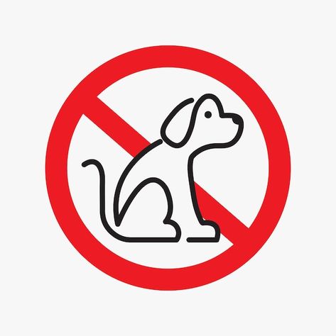 No Pets Allowed Sign, Dachshund Cartoon, Dog Doctor, Alaskan Klee Kai, Balloon Cartoon, Music Cartoon, Cute Husky, Cute Bulldogs, Animal Icon