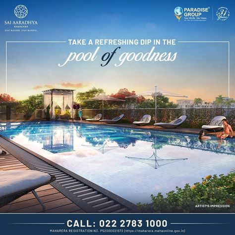 Swimming Pool Advertisement, Pool Advertising Ideas, Swimming Pool Creative Ads, Resort Ads Design, Resort Creative Post, Swimming Pool Ads, Resort Creative Ads, Phoenix Hotels, Infinity Pool Resort