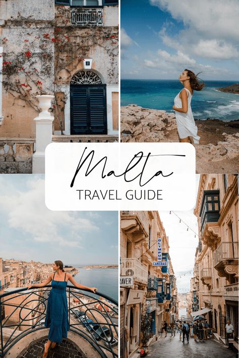 Malta Itinerary, Malta Outfit Ideas, Malta Travel Guide, Malta Beaches, Mediterranean Travel, Malta Travel, Malta Island, Visit Europe, Europe Travel Guide