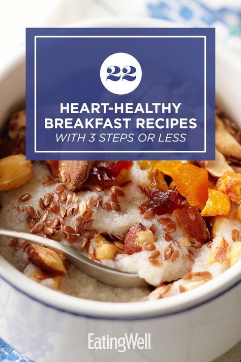 Heart Healthy Recipes Breakfast, Low Cholesterol Breakfast, Heart Healthy Diet Recipes, Low Sodium Breakfast, Heart Healthy Smoothies, Heart Healthy Breakfast, Low Fat Breakfast, Breakfast Beans, Heart Healthy Recipes Low Sodium