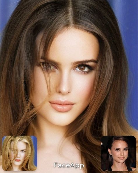 Face App, Natalie Portman, Nicole Kidman, Celebrities