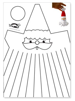 Preschool Creative Art, Santa Claus Crafts, Free Printable Crafts, Christmas Art Projects, Christmas Cards Kids, Preschool Christmas Crafts, Santa Crafts, Christmas Crafts For Kids To Make, Christmas Arts And Crafts