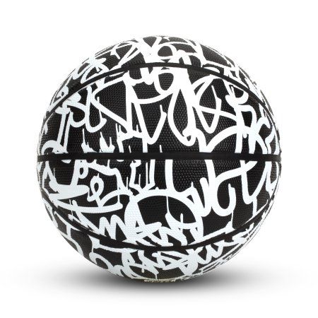 And1 Fantom Graffiti Street Basketball, Official Size 7 (29.5 inch) Black White Graffiti, Zapatillas Nike Basketball, Black And White Graffiti, White Graffiti, Street Basketball, White Basketball, Mini Basketballs, Basket Noir, Basketball Gear