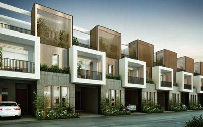 Row House Design, Townhouse Exterior, Row Houses, Independent House, Townhouse Designs, Luxury Amenities, Studio Apartments, Village House Design, Row House