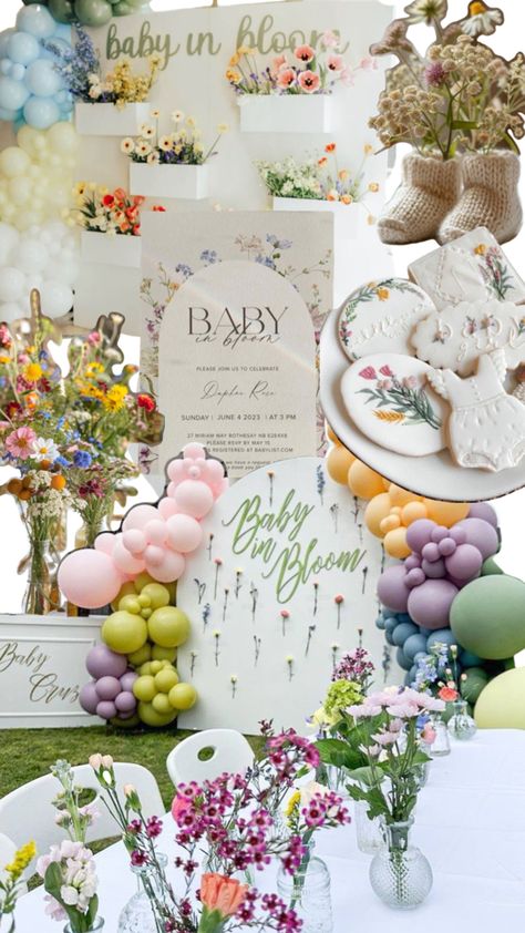 Girly Baby Shower Themes, Flower Baby Shower Theme, Enchanted Forest Baby Shower, Fancy Baby Shower, Gender Neutral Baby Shower Themes, Garden Baby Shower Theme, Surprise Baby Shower, Baby Shower Theme Decorations, Garden Baby Showers