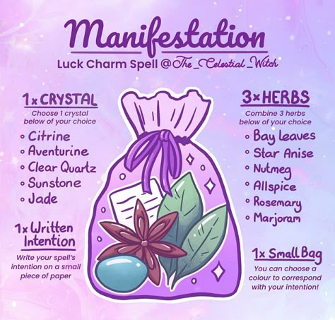 Spell Bags, Pregnancy Spells, Celestial Witch, Charmed Spells, Manifestation Spells, My Manifestation, Witch Things, Witch Tips, Spell Jars