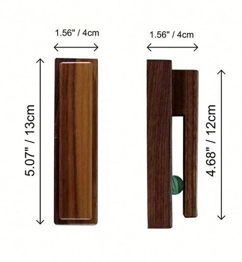 Diy Handle, Custom Steel Furniture, Wooden Wall Hooks, Wood Toys Plans, Into The Wood, Furniture Details Design, Wood Wall Art Diy, Diy Wooden Projects, Simple Furniture