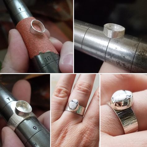 Silversmithing Jewelry, Jewelry Hacks, Metal Jewelry Making, Handmade Silver Jewellery, Metal Smithing, Metalsmithing Jewelry, Soldering Jewelry, Metal Clay Jewelry, Jewelry Workshop