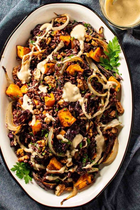 Black Rice Recipes, My Pocket Kitchen, Cooking Black Rice, Gina Livy, Black Rice Recipe, Black Rice Salad, Salad Fingers, Pocket Kitchen, Fast Meals