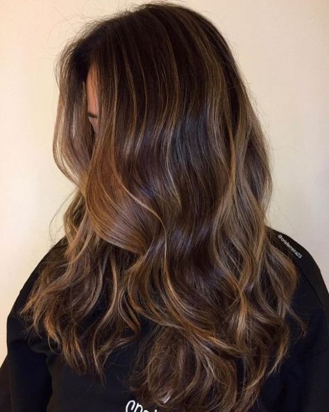 Hair Color Warm, Curly Balayage, Hairstyles For Brunettes, Balayage Caramel, Longest Hair, Warm Hair Color, Beige Hair, Black Hair Balayage, Brown Hair Inspo