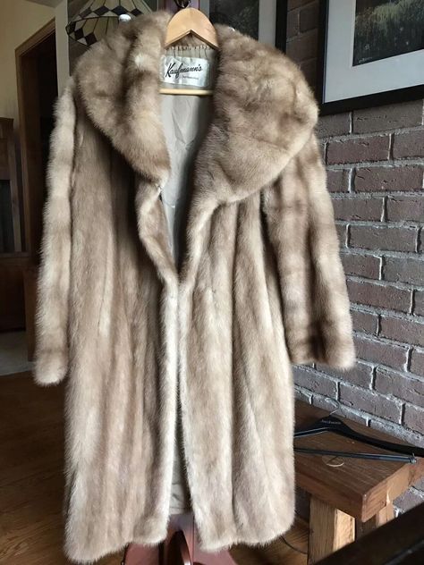 Genuine Authentic Mink Fur Coat Light Mahogany by "Kauffman's" | eBay Mink Coat Aesthetic, Thrift Inspiration, Mahogany Brown, Mink Coat, Mink Fur Coat, Mink Fur, Celebrity Couples, Brown Color, Pittsburgh