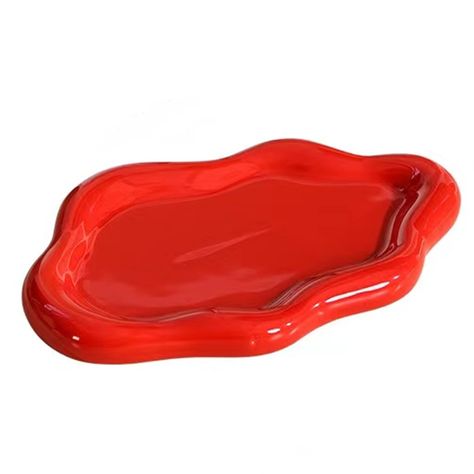 PRICES MAY VARY. High-Quality Material: The surface and bottom of the ceramic tray are smooth, easy to clean, durable, and won't scratch the tabletop. Dimensions: L: 7.6", W: 5", Thickness: 0.6" Elegant and practical, this ceramic cloud-shaped jewelry tray helps organize and protect your jewelry and small items, making your daily life more convenient and enjoyable Versatile: The tray can be used not only to organize and store jewelry, rings, and keys, but also for skincare and makeup products in Cute Jewelry Dishes, Jewelry Holder Ceramic, Ceramic Trays, Red Tray, Lip Jewelry, Ceramic Jewelry Dish, Skincare And Makeup Products, Key Tray, Gifts For Female Friends