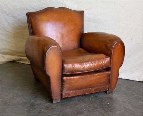 Leather Club Chairs, Club Chair, Leather Chair, Club Chairs, Monterey, Vintage French, Page Design, French Vintage, Living Room