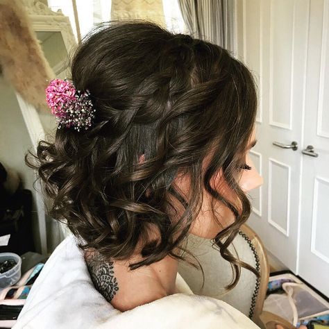 Hairstyles For Short Hair For Quince, Hairstyles For Short Hair Quinceanera, Hair For Quinceanera Short Hair, Short Hair Ideas For Quinceanera, 15 Hair Quinceanera Short Hair, Short Hairstyle Women Quince, Short Hair For Quinceanera, Short Hair Styles Quince, Quinceanera Hairstyles For Short Curly Hair