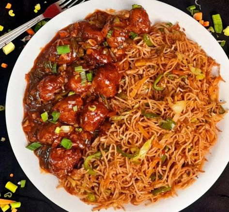 Manchurian Noodles, Chicken Manchurian, Japchae, Noodles, Bridal Shower, Chicken, Shower, Ethnic Recipes, Quick Saves