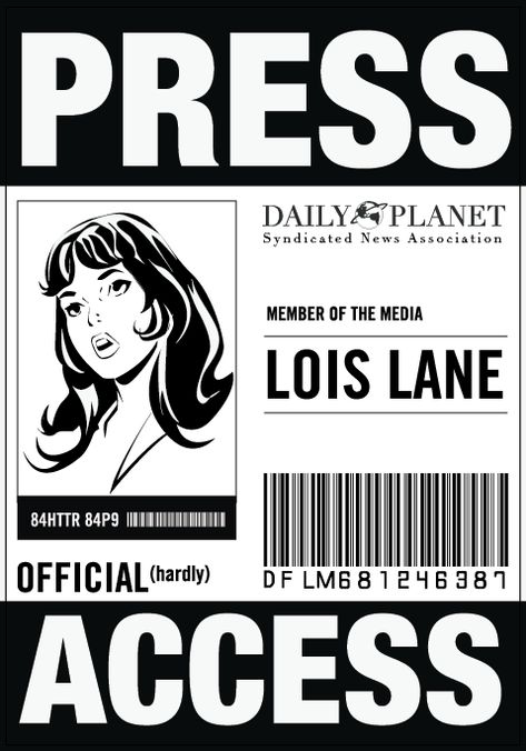 Halloween is less than a week away! Do you have your costume picked out? There will be a lot of Halloween costume parties this weekend, and it’s not too late to throw together a last-minute e… Louis Lane Costume, Lois Lane Costume, Louis Lane, Meme Costume, Name Tag Templates, Easy Diy Costumes, Spooky Costumes, Hallowen Costume, Diy Costume