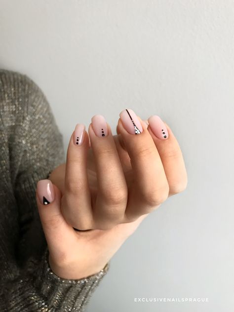 Manicure with geometry elements Geometry Nail Art, Geometry Nails, Best Acrylic Nails, Nail Arts, Geometry, Acrylic Nails, Manicure, Nail Art, Nails