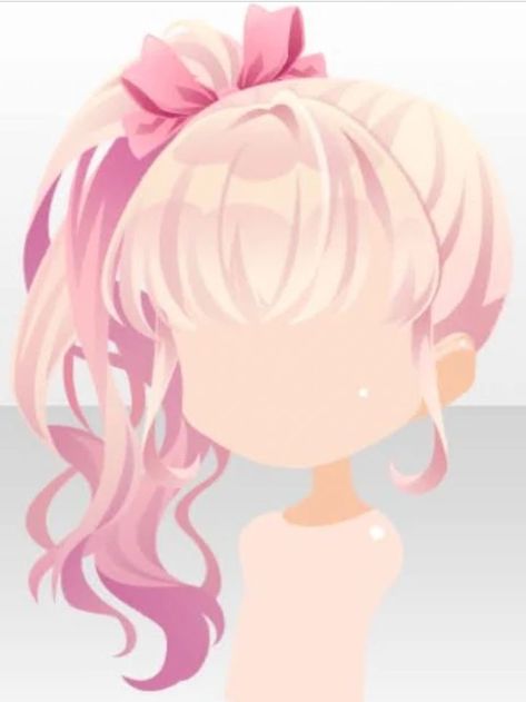 Cocoppa Hair, Feminine Hairstyles, Chibi Hair, Drawing Hair Tutorial, Manga Hair, Hair Illustration, Sketch Poses, Hand Drawing Reference, Kawaii Hairstyles