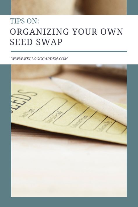 Seed Swap Party, Seed Swap, Plant Swap, Winter Garden Party, Seed Exchange, Swap Party, Beach Clean Up, Swap Ideas, Thriving Garden