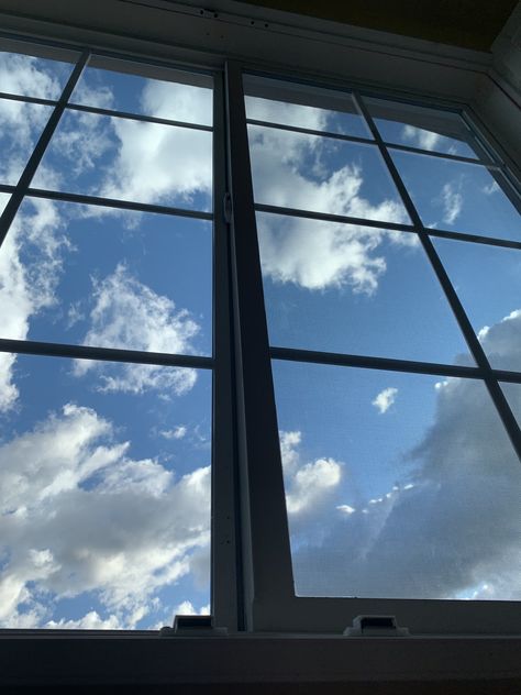 clouds window blue sky wispy Window Photography Aesthetic, Blue Window Aesthetic, Dear 2023, Study Moodboard, Windows Desktop Wallpaper, Night Sky Aesthetic, Aesthetic Window, Sky Window, Light Blue Bedroom