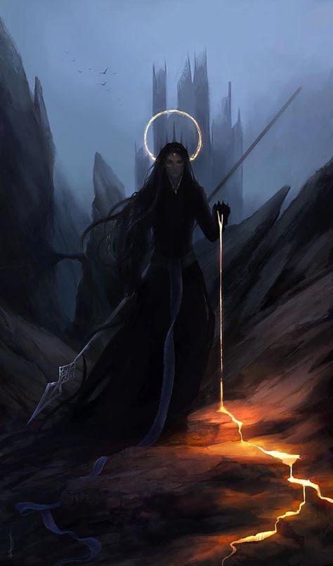 Morgoth Bauglir, Melkor Morgoth, Red Hood Comic, Middle Earth Art, Tolkien Art, Lotr Art, Avatar Cartoon, Creature Artwork, Hades And Persephone