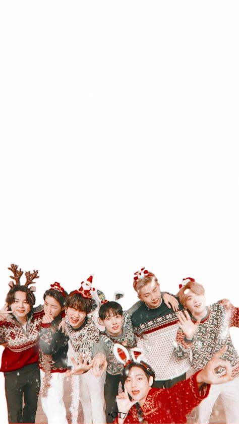 Merry Christmas Bts Merry Christmas Wallpaper, Bts Wallpaper Christmas, Txt Christmas Wallpaper, Merry Christmas Korean, Bts Christmas Wallpaper, Bts Merry Christmas, Marry Christmas Wallpaper, Bts Group Photo Wallpaper, Bts Christmas