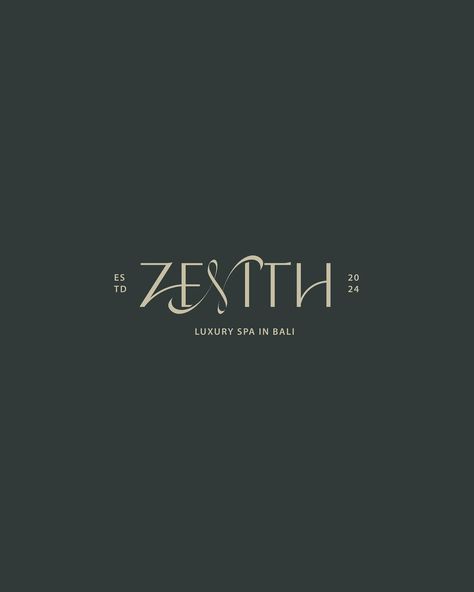 A luxury spa in the heart of Bali’s verdant landscape Brand logo design “Zenith” - I’m gonna post additional sub logos and mockups tmr! If you are looking forward to see the next post, follow 🪄⭐️🥂 #letsbriefzenith @lets.brief Wabi Sabi Logo, Bamboo Logo, Bali Spa, Spa Logo Design, Wellness Branding, Spa Branding, Spa Logo, Brand Logo Design, Spa Ideas