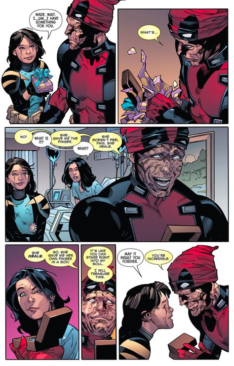 Meet Gabby the Honey Badger, The most adorable Wolverine Clone Ever - Imgur All New Wolverine, Deadpool Funny, Deadpool And Spiderman, Charlie Cox, Univers Marvel, Jon Bernthal, The Punisher, Funny Pictures With Captions, Honey Badger