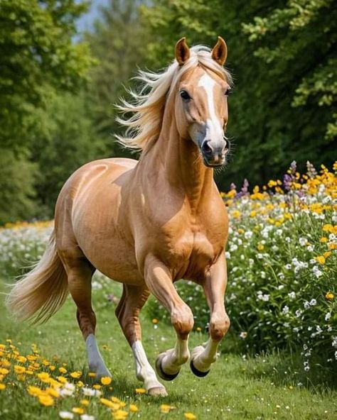 Andalusian Horse Buckskin, Yellow Horse, Horse Art Drawing, Good Luck Spells, Cute Horse Pictures, Golden Horse, Palomino Horse, Horses Theme, Most Beautiful Horses