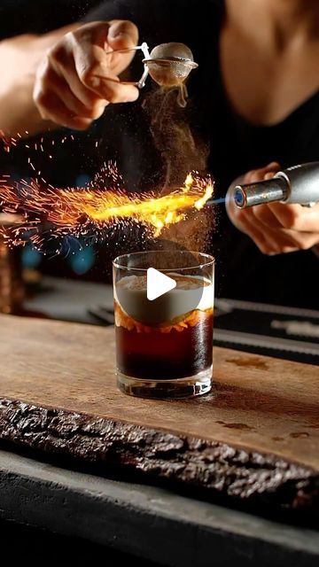 936K views · 62K likes | GINTENSIV | Cocktails & Gin on Instagram: "CINNAMON MOOD This super easy whisky drink is done in a snap. Just a few ingredients and you’ve got a festive drink with the warmth of Christmas flavors. Recipe: 45ml-1.5oz BOURBON WHISKY 45ml-1.5oz CHERRY LIQUEUR 45ml-1.5oz CINNAMON CREAM CINNAMON CREAM: 2 parts heavy cream and 1 part cinnamon syrup. Give it a light dry shake. Pour all ingredients over large ice cube. Start with Bourbon and cherry liqueur. Float with cream. Garnish with cinnamon powder. Cheers! #cinnamon #whiskeycocktail #cherry #craftcocktails #festivedrinks #christmascocktail #cocktailrecipe" Whisky Drink, Christmas Flavors, Cinnamon Syrup, Whisky Drinks, Cherry Liqueur, Whisky Cocktails, Dry Ice, Festive Drinks, Whiskey Cocktails