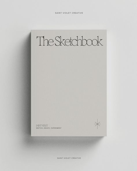 The Saint Violet A5 Sketchbook is designed for artists, designers, and crafters who need a reliable, no-fuss place to capture their creativity. This unlined, blank sketchbook features 150 pages of high-quality paper, offering plenty of space to bring your ideas to life.  ᴋᴇʏ ꜰᴇᴀᴛᴜʀᴇs -- 150 Pages -- 60# Uncoated White Paper -- Perfect Bound Matte Soft Cover -- A5 (5.83" x 8.27" / 148 x 210 mm) ᴘʟᴇᴀsᴇ ɴᴏᴛᴇ Pages are printed on uncoated 60# paper, suitable for marking with pens, ink, and fine line Portfolio Cover Page Ideas, Journal Page Design, Planner Cover Design, Notebook Business, A5 Sketchbook, Blank Sketchbook, Gift For Artist, Notion Planner, Art Notebook