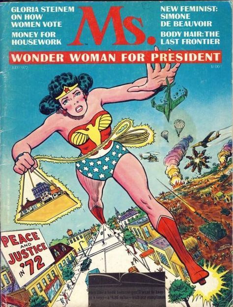 10561794_10152606740658540_4843028826448630704_n Ms Magazine, Linda Carter, Chimamanda Ngozi Adichie, Feminist Icons, Gloria Steinem, Wonder Woman Costume, Star Comics, Wonder Women, Bd Comics