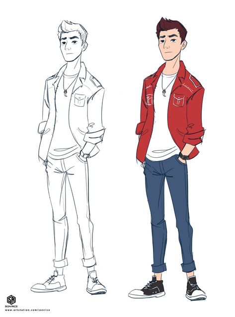 ArtStation - ERIC - My character concept, Son Rice Animation Character Drawings, 2d To 3d, Animated Short Film, Character Artist, Anime Boy Sketch, Character Model Sheet, 3d Concept, Model Sheet, My Character