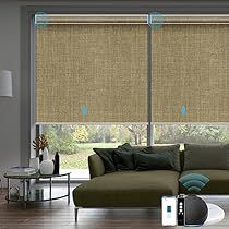 Motorized Roller Shades, Window Shades Blackout, Blackout Roller Shades, Smart Blinds, Motorized Shades, Motorized Blinds, Blackout Shades, Electric Blinds, Solar Electric