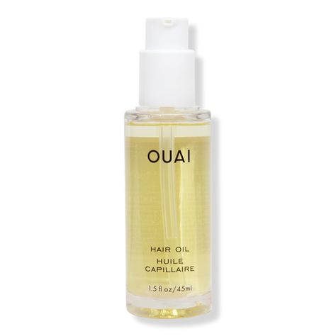 Hair Oil - OUAI | Ulta Beauty Quai Hair Oil, Oui Hair Oil, Oui Hair Products, Hair Oil Products, Ouai Hair Serum, Ouai Hair Products Set, Ouai Thick Hair Shampoo, Curly Hair Oil, Ouai Travel Size