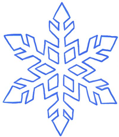 Snowflakes are so beautiful and are nature's own form of art. If you want to learn how to draw a beautiful snowflake design, you will enjoy the following easy step by step tutorial. Snowflake Step By Step, Draw A Snowflake, 3d Drawing Tutorial, Snowflakes Drawing, Snowflake Template, Simple Snowflake, How To Draw Steps, Snowflake Design, 3d Drawings