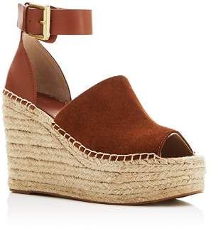 Marc Fisher Women's Adalyn Ankle Strap Espadrille Platform Wedge Sandals Brown Espadrilles, Perfect Closet, Minimalist Shoes, Espadrilles Platform, Platform Espadrilles, Leather Espadrilles, Only Shoes, Platform Wedge Sandals, Marc Fisher