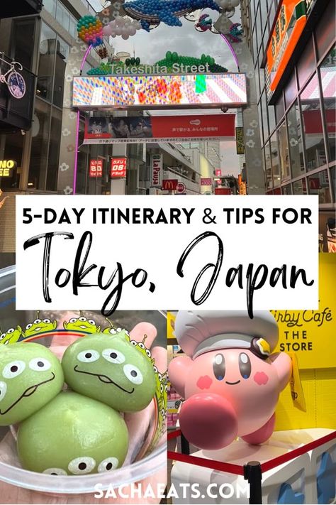 This is the ultimate first-timer's guide to spending 5 full days in Tokyo, Japan. This Tokyo guide includes everything from what Tokyo neighborhoods to go to, to what to eat. Tokyo 5 Days itinerary | Tokyo itineraries | Tokyo itinerary first time | Tokyo best things to do | Tokyo best places to visit | Tokyo Japan travel destinations | best Tokyo restaurants | Tokyo best food | Tokyo best spots | best things to do in Tokyo | Best things to see in Tokyo | Tokyo at night | Tokyo food guide 5 Days In Tokyo Japan, 2 Days In Tokyo, 5 Days In Tokyo, Tokyo Best Places To Visit, Itenerary Travel Japan, What To Do In Osaka Japan, Tokyo Neighborhood Guide, What To See In Tokyo, Tokyo 5 Days Itinerary