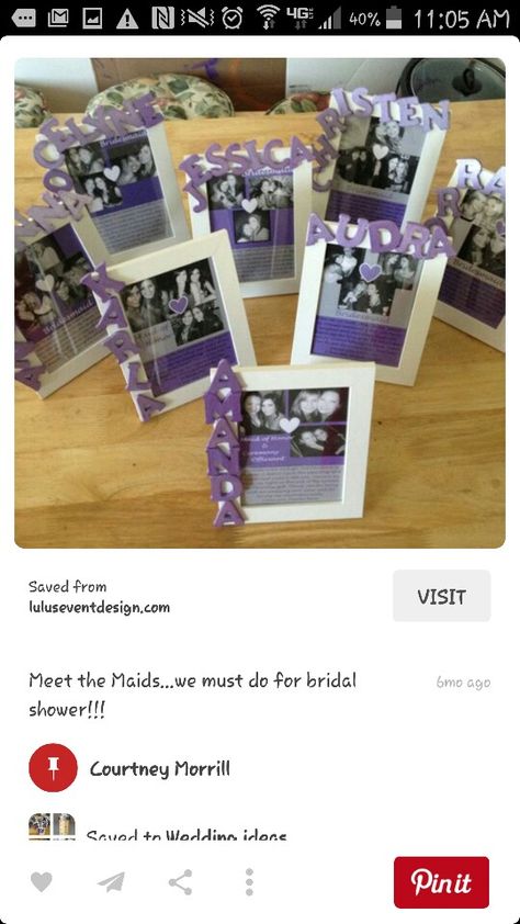 court gifts Meet The Maids, Quinceanera Court, Future Mrs, The Maids, Bridal Party Gifts, Bridesmaids Gifts, Bridal Showers, Decoration Table, Fun Wedding