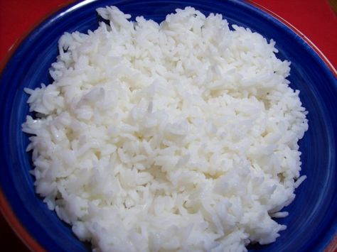 Perfect Easy Microwave Rice Recipe - Food.com Chinese White Rice Recipe, Microwave Rice Recipes, Perfect White Rice, Banana And Rice, Rice In The Microwave, Microwave Rice, White Rice Recipes, Perfect Rice, Microwave Recipes