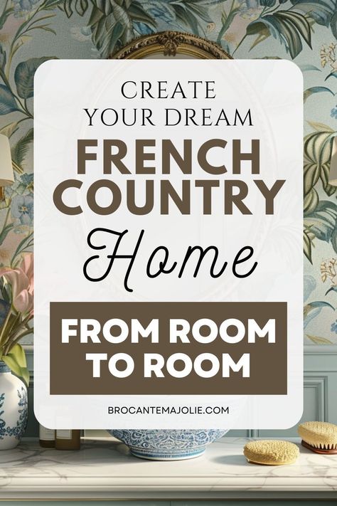 French Country Interior Style Home, French Cottage House Decor, French Style Farmhouse, Southern Design Interior, French Country Color Palette Living Room, Classic French Decor, French Room Ideas, French Country Home Design, French Country Cottage Decorating Ideas