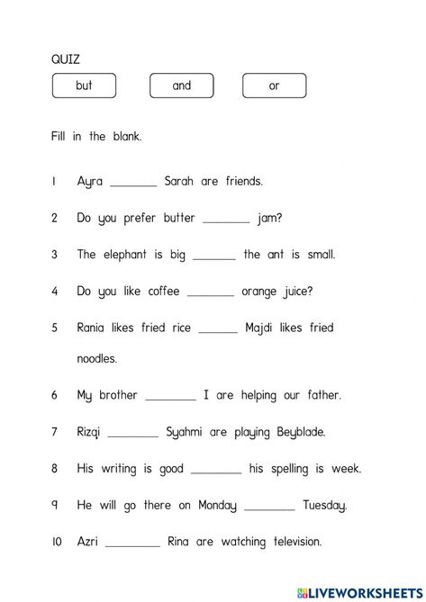 Connectives Worksheet Grade 2, And Or But Conjunctions, And And But Worksheets, Conjunction Worksheet For Grade 2, But And Worksheet, And Or But Worksheets, And But Worksheet, Conjunctions Worksheet For Grade 1, Conjunctions Worksheet 2nd Grade