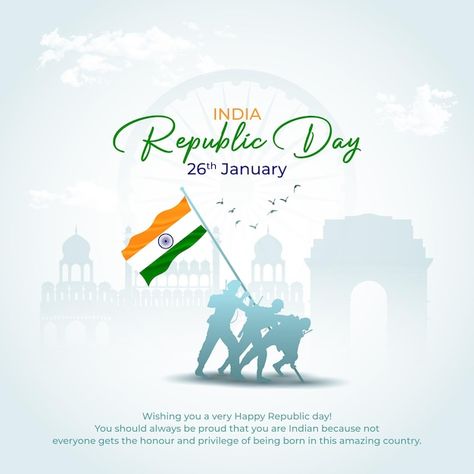 Vector happy republic day india social m... | Premium Vector #Freepik #vector #india #independence #republic #independence-day Independence Day Poster, Republic Day India, Independance Day, India Independence, Happy Republic Day, Unity In Diversity, Cool Roof, Indian Flag, Talent Acquisition