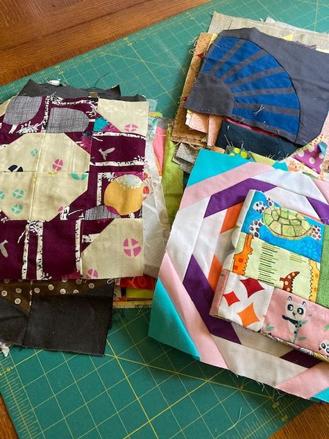 Quilting is more fun than Housework...: Oh Scrap! : Orphan Block Bananza Orphan Quilt Blocks Projects, Orphan Quilt Blocks Ideas, Orphan Block Quilts Ideas, Orphan Block Quilts, Block Quilts, Blue Pin, Dotted Fabric, Scrap Quilts, Quilt Top