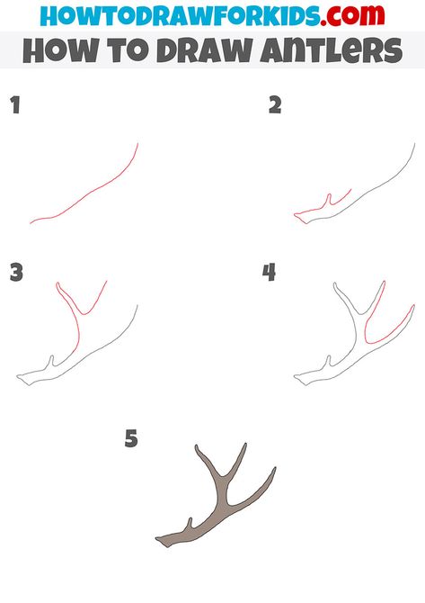 how to draw antlers step by step Deer Antler Drawing, Deer Antlers Drawing, Deer Skull Drawing, Antler Drawing, Antlers Drawing, Deer Drawing, Sketching Tips, Skull Painting, Skull Drawing